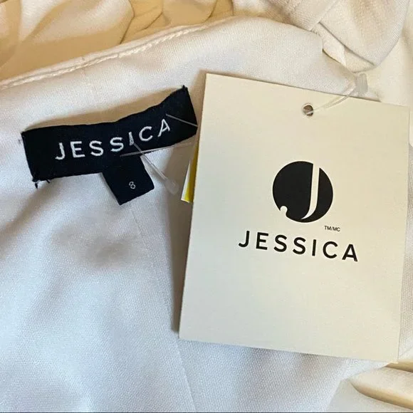 Ivory Bejewelled Jessica / Sears Midi Dress - Picture 12 of 12